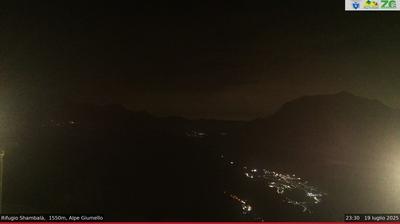 immagine della webcam nei dintorni di Pasturo: webcam Alpe Giumello