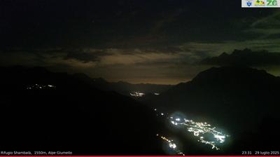 immagine della webcam nei dintorni di Bellano: webcam Alpe Giumello