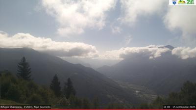immagine della webcam nei dintorni di Tremezzo: webcam Alpe Giumello