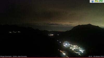 immagine della webcam nei dintorni di Vercana: webcam Alpe Giumello
