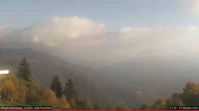 immagine della webcam nei dintorni di Morbegno: webcam Alpe Giumello