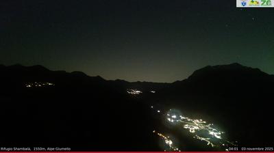 immagine della webcam nei dintorni di Consiglio di Rumo: webcam Alpe Giumello