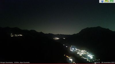 immagine della webcam nei dintorni di Dervio: webcam Alpe Giumello