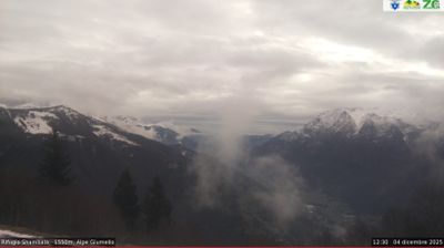 immagine della webcam nei dintorni di Tremezzo: webcam Alpe Giumello