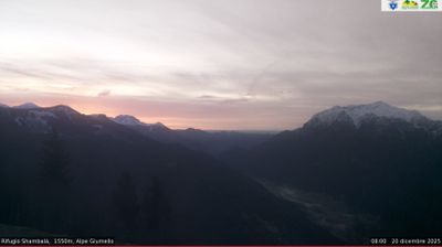 immagine della webcam nei dintorni di Albaredo per San Marco: webcam Alpe Giumello