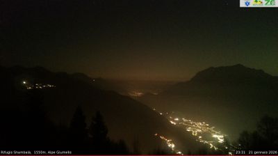 immagine della webcam nei dintorni di Moggio: webcam Alpe Giumello