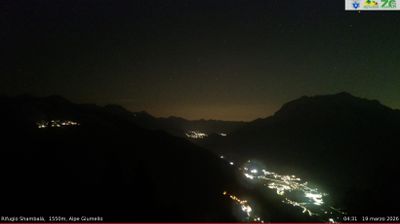 immagine della webcam nei dintorni di Consiglio di Rumo: webcam Alpe Giumello