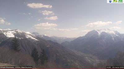 immagine della webcam nei dintorni di Bellano: webcam Alpe Giumello