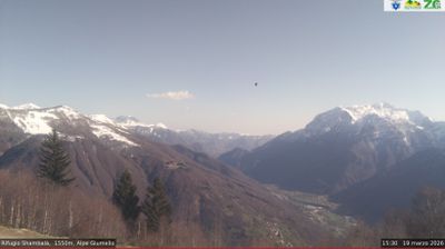 immagine della webcam nei dintorni di Colico: webcam Alpe Giumello