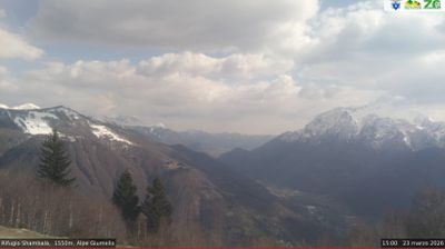 immagine della webcam nei dintorni di Gravedona: webcam Alpe Giumello