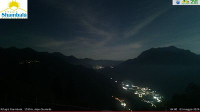 immagine della webcam nei dintorni di Consiglio di Rumo: webcam Alpe Giumello