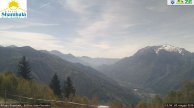 immagine della webcam nei dintorni di Consiglio di Rumo: webcam Alpe Giumello