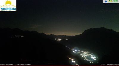 immagine della webcam nei dintorni di Pianello del Lario: webcam Alpe Giumello