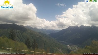 immagine della webcam nei dintorni di Bellano: webcam Alpe Giumello
