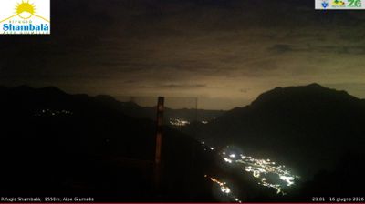 immagine della webcam nei dintorni di Monte Legnone: webcam Alpe Giumello