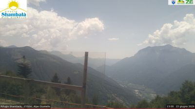 immagine della webcam nei dintorni di Bellano: webcam Alpe Giumello