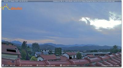 immagine della webcam nei dintorni di Monte Cornizzolo: webcam Casatenovo