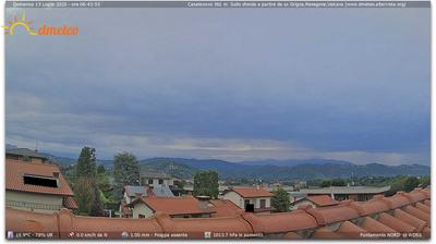 immagine della webcam nei dintorni di Alzate Brianza: webcam Casatenovo