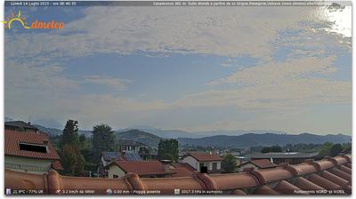 immagine della webcam nei dintorni di Cornate d'Adda: webcam Casatenovo