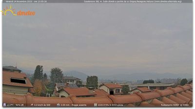 immagine della webcam nei dintorni di Albese con Cassano: webcam Casatenovo