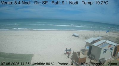 immagine della webcam nei dintorni di Ostra Vetere: webcam Marzocca