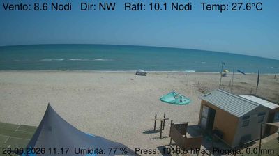 immagine della webcam nei dintorni di Osimo: webcam Marzocca