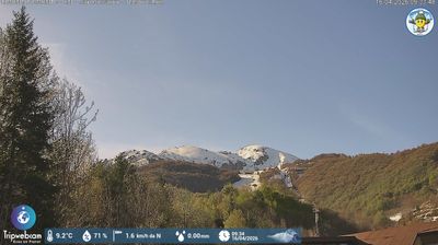 immagine della webcam nei dintorni di Monesi di Triora: webcam Pancani