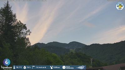 immagine della webcam nei dintorni di Villanova Mondovì: webcam Pancani