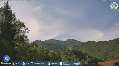 immagine della webcam nei dintorni di Villanova Mondovì: webcam Pancani