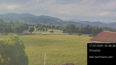 immagine della webcam nei dintorni di San Germano dei Berici: webcam Trissino