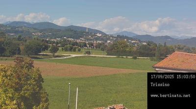 immagine della webcam nei dintorni di San Germano dei Berici: webcam Trissino