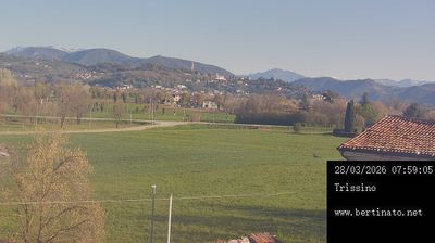 immagine della webcam nei dintorni di Soave: webcam Trissino