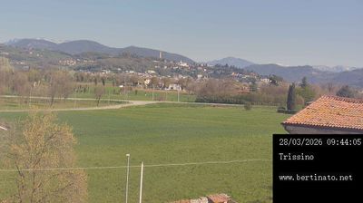 immagine della webcam nei dintorni di Montecchio Maggiore: webcam Trissino