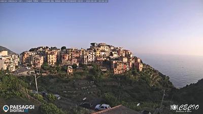 immagine della webcam nei dintorni di La Spezia: webcam Corniglia