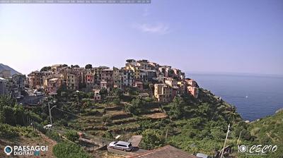 immagine della webcam nei dintorni di La Spezia: webcam Corniglia