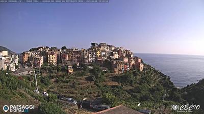 immagine della webcam nei dintorni di La Spezia: webcam Corniglia