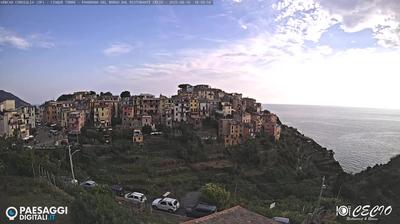 immagine della webcam nei dintorni di La Spezia: webcam Corniglia