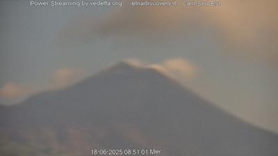 immagine della webcam nei dintorni di Catania Fontanarossa: webcam Trecastagni