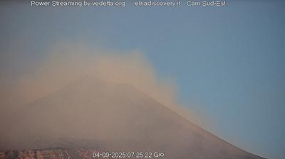 immagine della webcam nei dintorni di Linguaglossa: webcam Trecastagni
