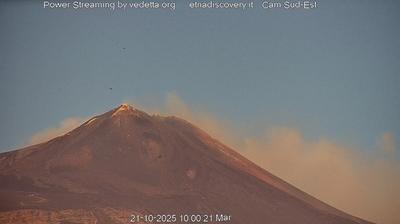 immagine della webcam nei dintorni di Etna: webcam Trecastagni