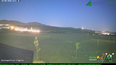 immagine della webcam nei dintorni di Campo Imperatore: webcam Sant'Eusanio Forconese
