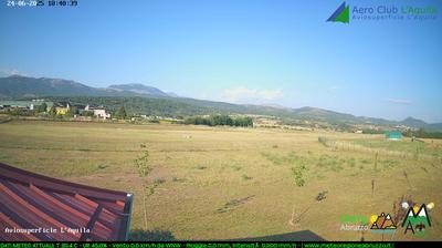 immagine della webcam nei dintorni di Isola del Gran Sasso d'Italia: webcam Sant'Eusanio Forconese