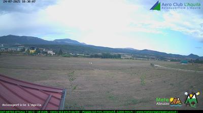 immagine della webcam nei dintorni di Campo Imperatore: webcam Sant'Eusanio Forconese