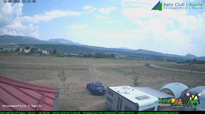 immagine della webcam nei dintorni di Pietracamela: webcam Sant'Eusanio Forconese