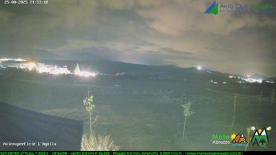 immagine della webcam nei dintorni di Campotosto: webcam Sant'Eusanio Forconese