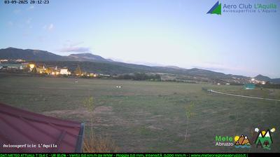 immagine della webcam nei dintorni di Montereale: webcam Sant'Eusanio Forconese