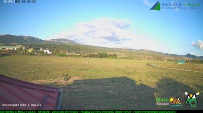 immagine della webcam nei dintorni di Rocca di Cambio: webcam Sant'Eusanio Forconese