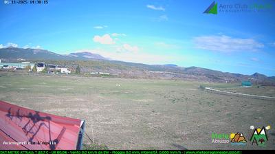 immagine della webcam nei dintorni di Campo Imperatore: webcam Sant'Eusanio Forconese