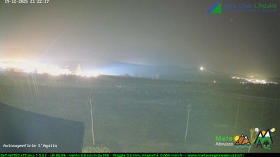 immagine della webcam nei dintorni di Campotosto: webcam Sant'Eusanio Forconese