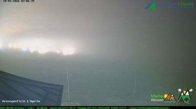 immagine della webcam nei dintorni di Ovindoli: webcam Sant'Eusanio Forconese